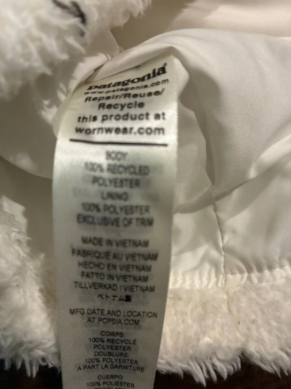 Patagonia Women's Los Gatos Fleece Vest Large - Picture 6 of 8